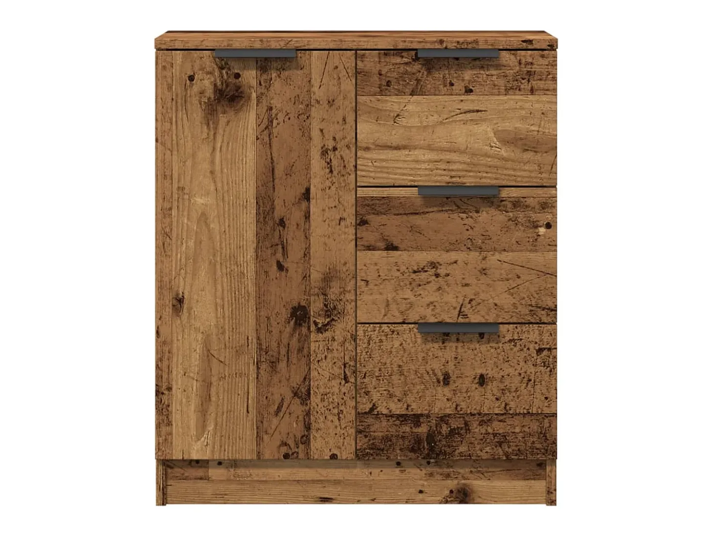 Aparador cómoda cómoda mueble mueble de almacenaje organizador cocina salón salón madera vieja 60 x 30 x 70 cm madera contrachapada marrón 02_0036601