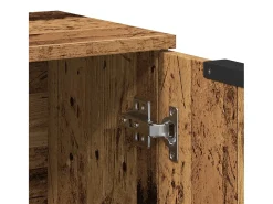 Aparador cómoda cómoda mueble mueble de almacenaje organizador cocina salón salón madera vieja 60 x 30 x 70 cm madera contrachapada marrón 02_0036601