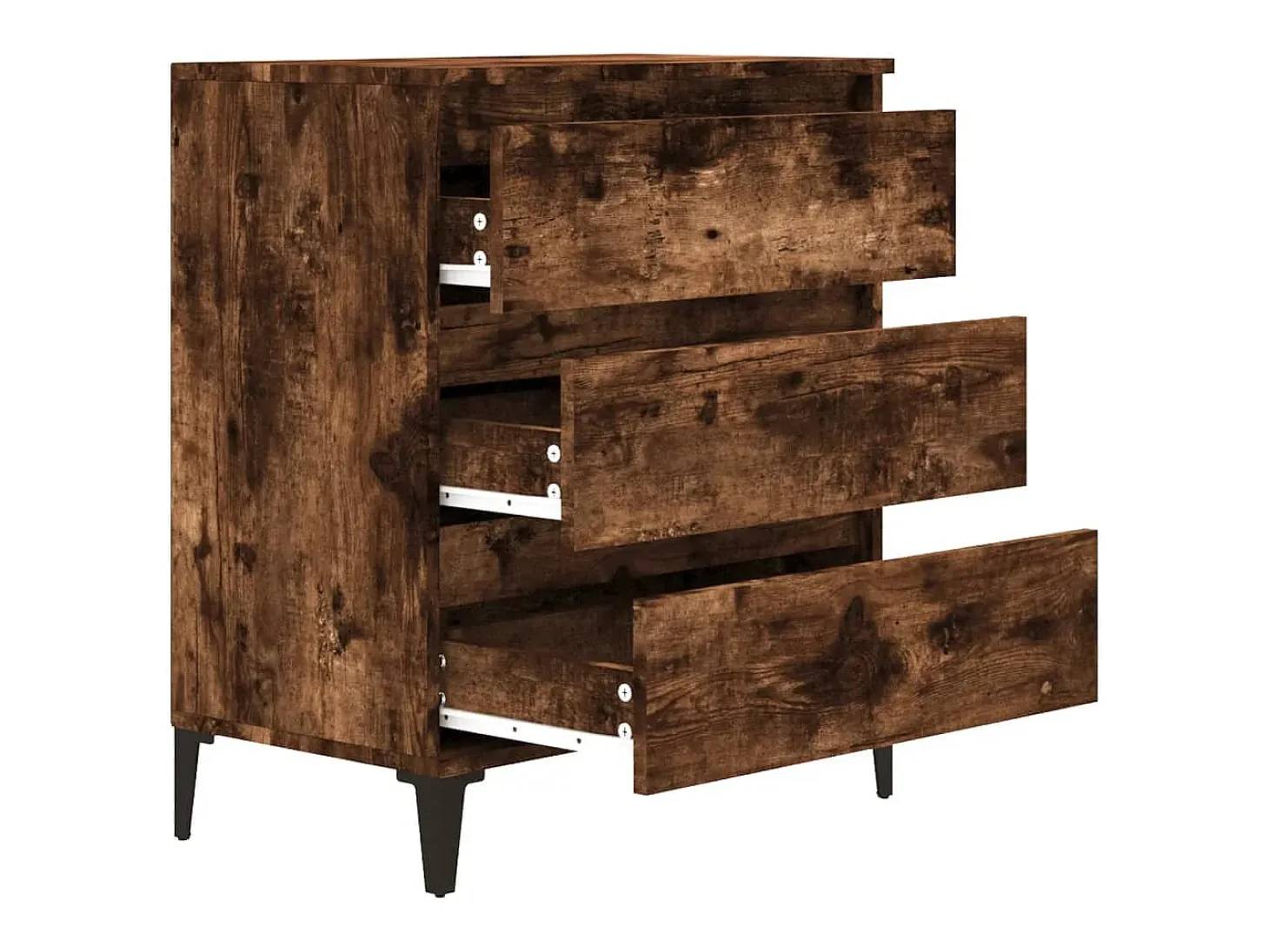 Aparador cómoda cómoda mueble mueble de almacenaje organizador cocina salón salón 60 x 35 x 70 cm madera contrachapada marrón 02_0030994