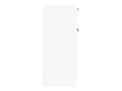 Aparador cómoda cómoda mueble mueble de almacenaje organizador cocina salón salón 60 x 30 x 70 cm madera contrachapada blanco 02_0030331
