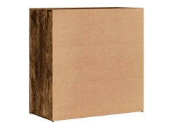 Aparador cómoda cómoda mueble mueble de almacenaje organizador cocina salón salón 79 x 38 x 80 cm madera contrachapada marrón 02_0031101