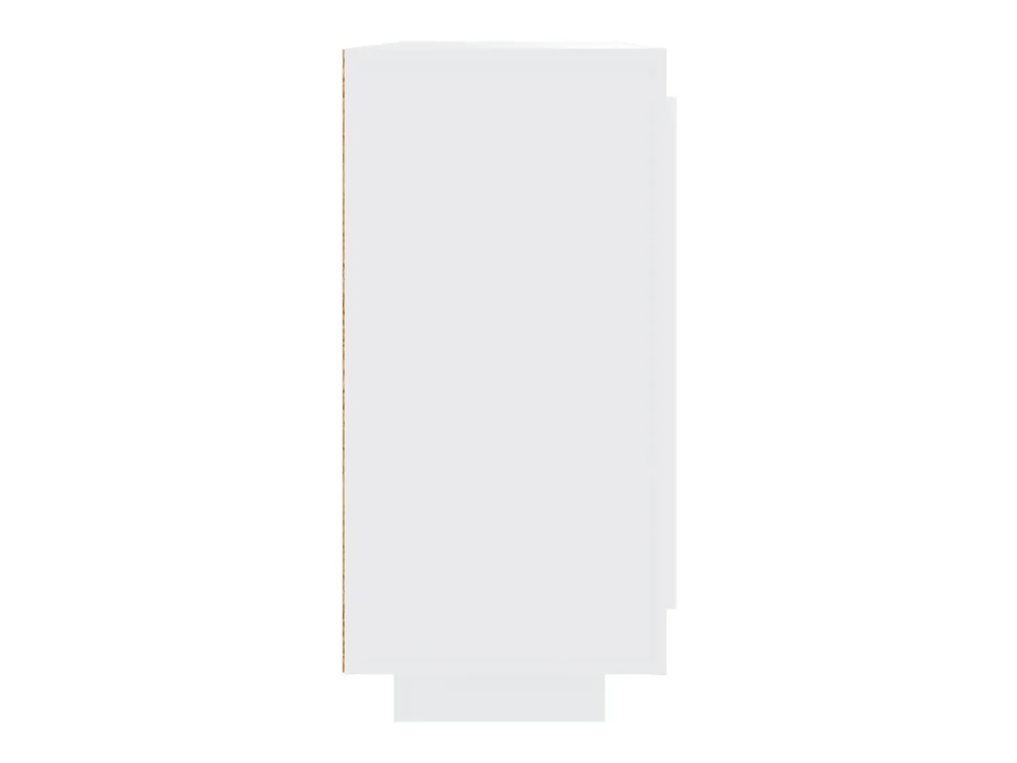 Aparador cómoda cómoda mueble mueble de almacenaje organizador cocina salón salón 92 x 35 x 75 cm madera contrachapada blanca 02_0030540