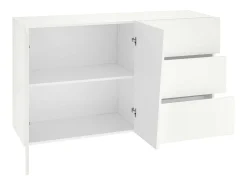 Aparador cómoda de diseño moderno en madera Vega Living