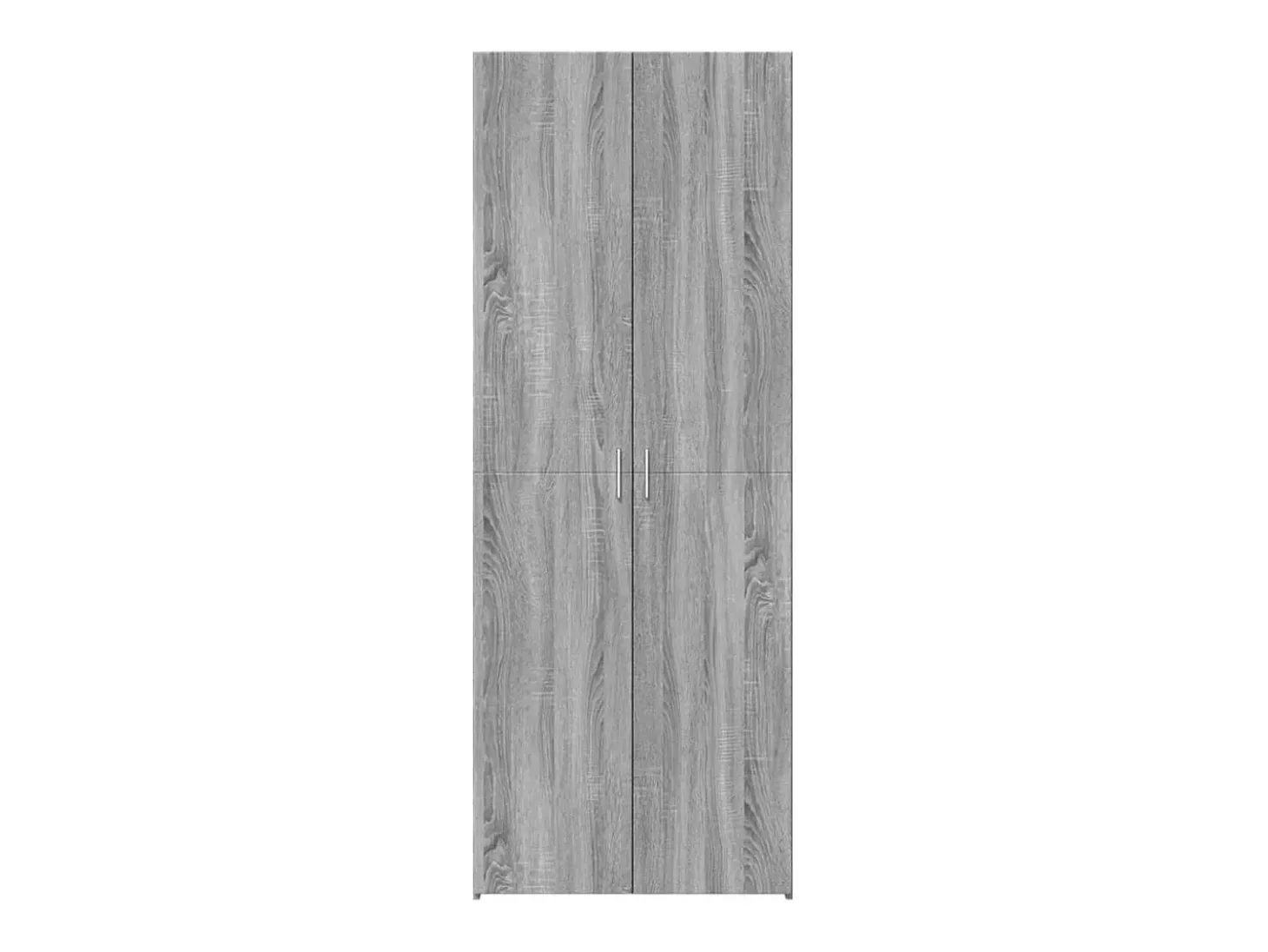 Aparador cómoda mueble almacenaje organizador cocina salón salón alto Sonoma 70 x 42,5 x 185 cm madera contrachapada gris 02_0035630