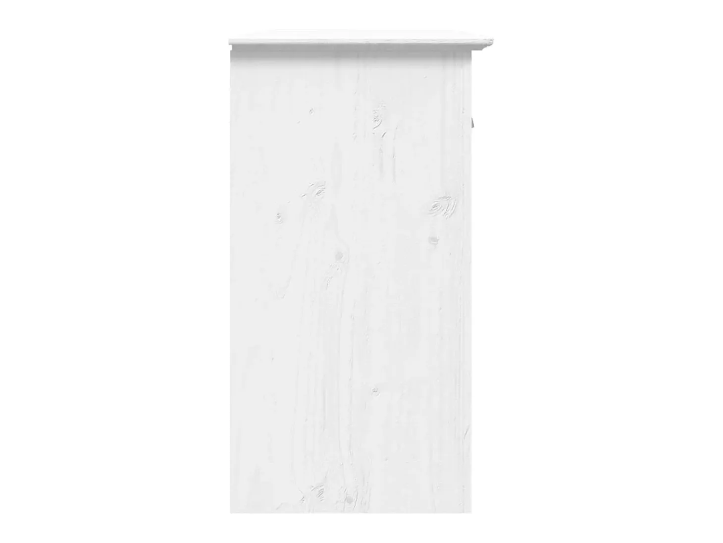 Aparador cómoda mueble almacenaje organizador cocina salón salón BODO 115,5 x 44 x 80 cm madera maciza de pino blanco 02_0030800