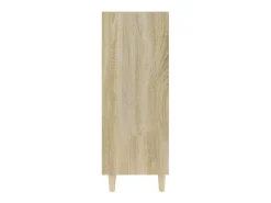 Aparador cómoda mueble almacenaje organizador cocina salón salón Sonoma 69,5 x 32,5 x 90 cm madera contrachapada marrón 02_0031626
