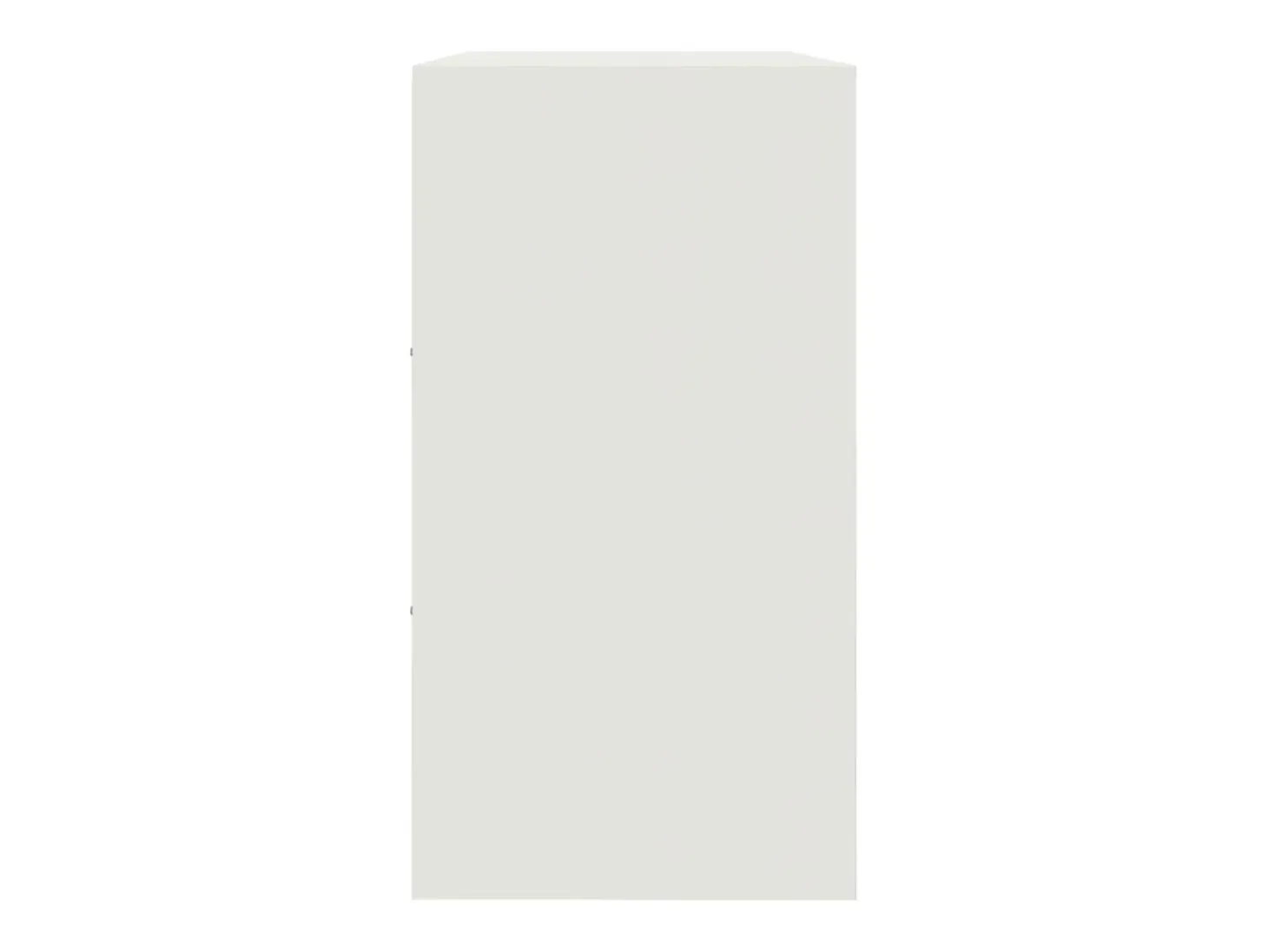 Aparador cómoda mueble almacenaje organizador cocina salón salón 99 x 39 x 73 cm acero blanco 02_0030544