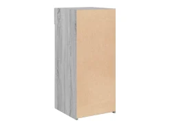 Aparador cómoda mueble almacenaje organizador cocina salón salón Sonoma 40 x 42,5 x 93 cm madera contrachapada gris 02_0036363