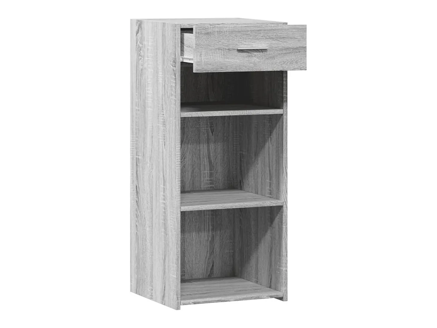Aparador cómoda mueble almacenaje organizador cocina salón salón Sonoma 40 x 42,5 x 93 cm madera contrachapada gris 02_0036363
