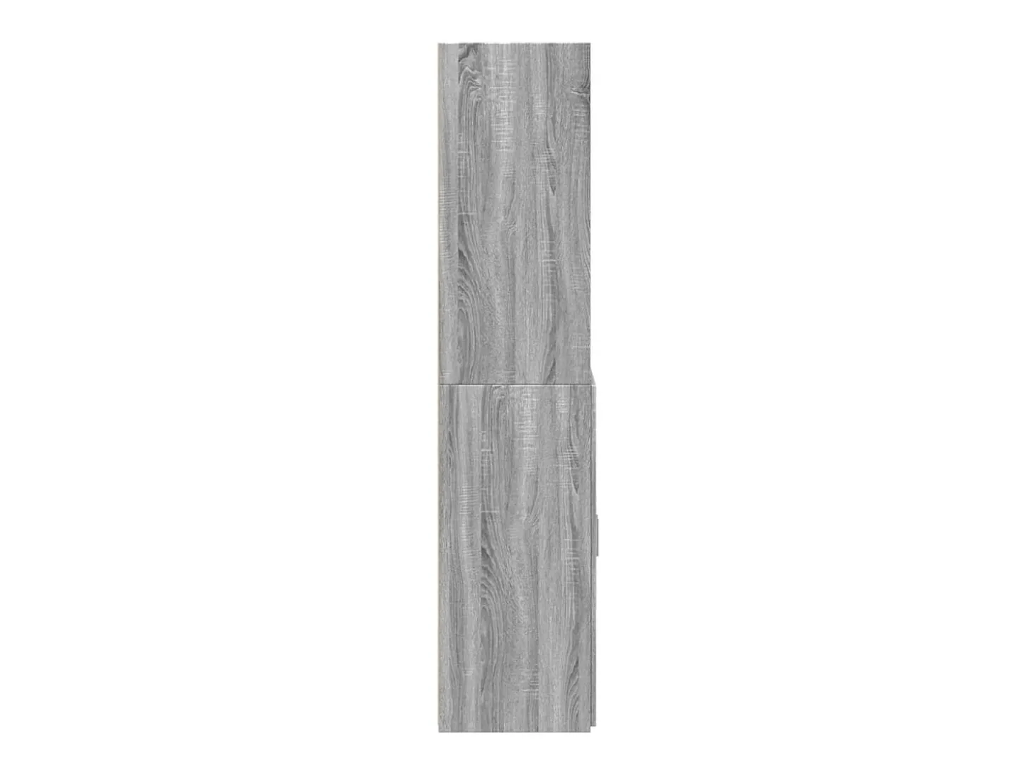 Aparador cómoda mueble almacenaje organizador cocina salón salón alto Sonoma 70 x 42,5 x 185 cm madera contrachapada gris 02_0035628