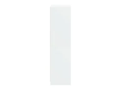 Aparador Cómoda Mueble Almacenamiento Organizador Cocina Salón Salón Alto con Puertas 68 x 37 x 142 cm Blanco Madera Contrachapada 02_0032227