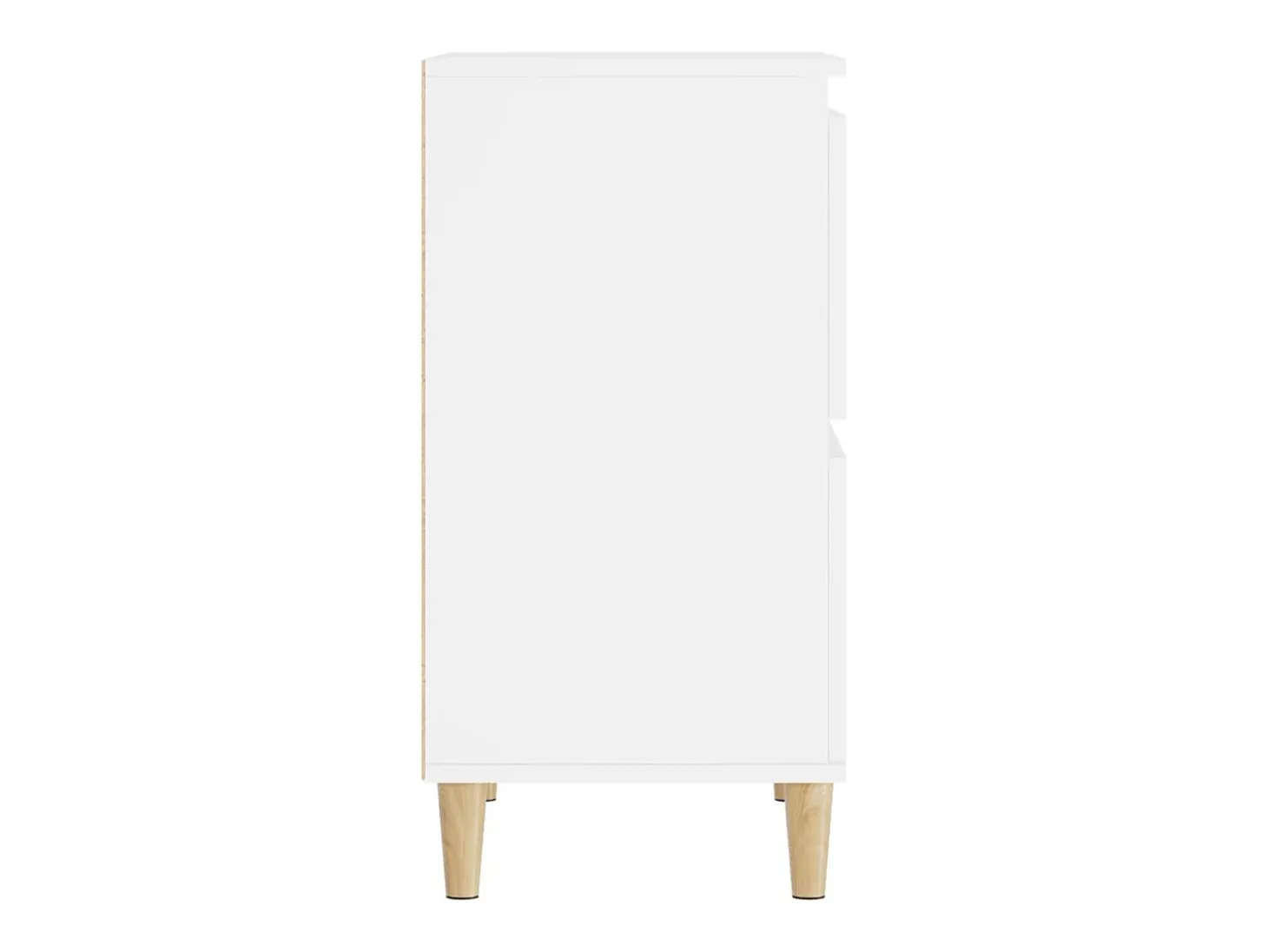 Aparador cómoda mueble almacenaje organizador cocina salón salón 3 piezas 60 x 35 x 70 cm blanco madera contrachapada 02_0036992