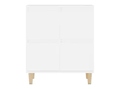 Aparador cómoda mueble almacenaje organizador cocina salón salón 3 piezas 60 x 35 x 70 cm blanco madera contrachapada 02_0036992