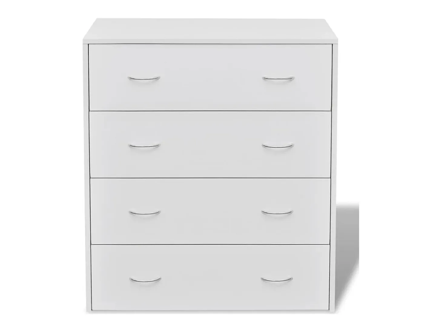 Aparador con 4 cajones blanco 60x30,5x71 cm