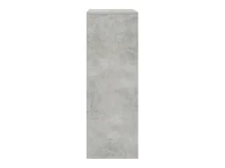 Aparador con 6 cajones Gris hormigón 50x34x96 cm Madera de ingeniería