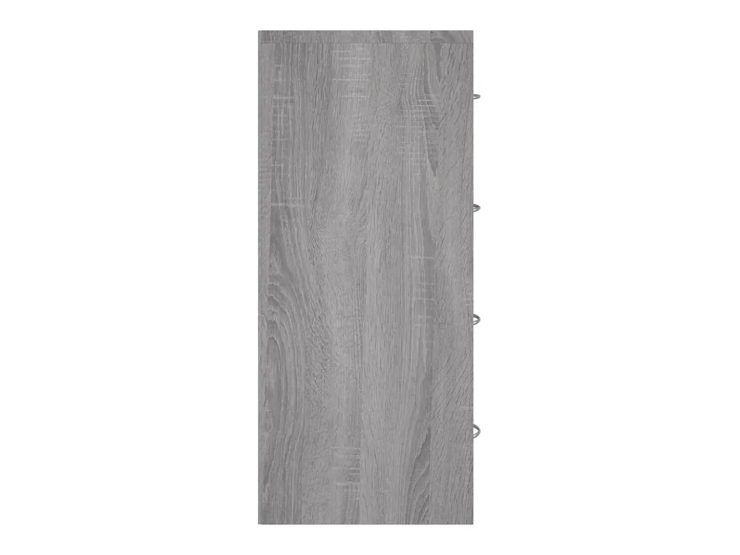 Aparador con 4 cajones gris Sonoma 60x30,5x71 cm