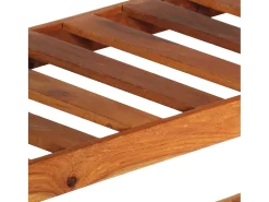 Aparador con 3 cajones madera maciza 110x30x80 cm