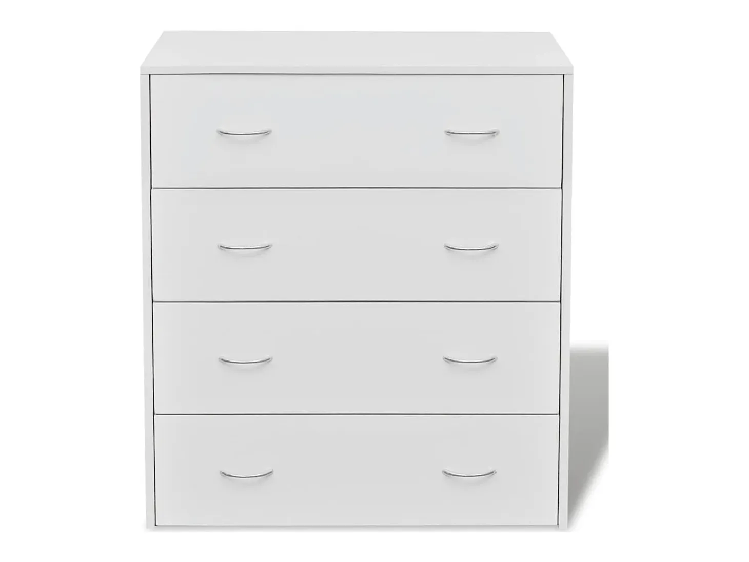 Aparador con 4 cajones 60x30,5x71 cm Blanco