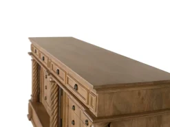 Aparador con 4 cajones y 4 puertas en madera de mango