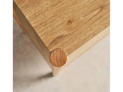 Aparador con 2 puertas, 80cm natural