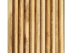 Aparador con 2 puertas madera maciza de mango 55x35x70 cm