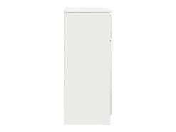 Aparador con cajón blanco 71x35x84 cm madera contrachapada