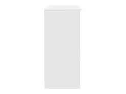 Aparador con cajón blanco 101x35x76 cm madera de ingeniería
