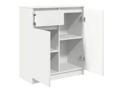 Aparador con cajón blanco 71x35x84 cm madera de ingeniería