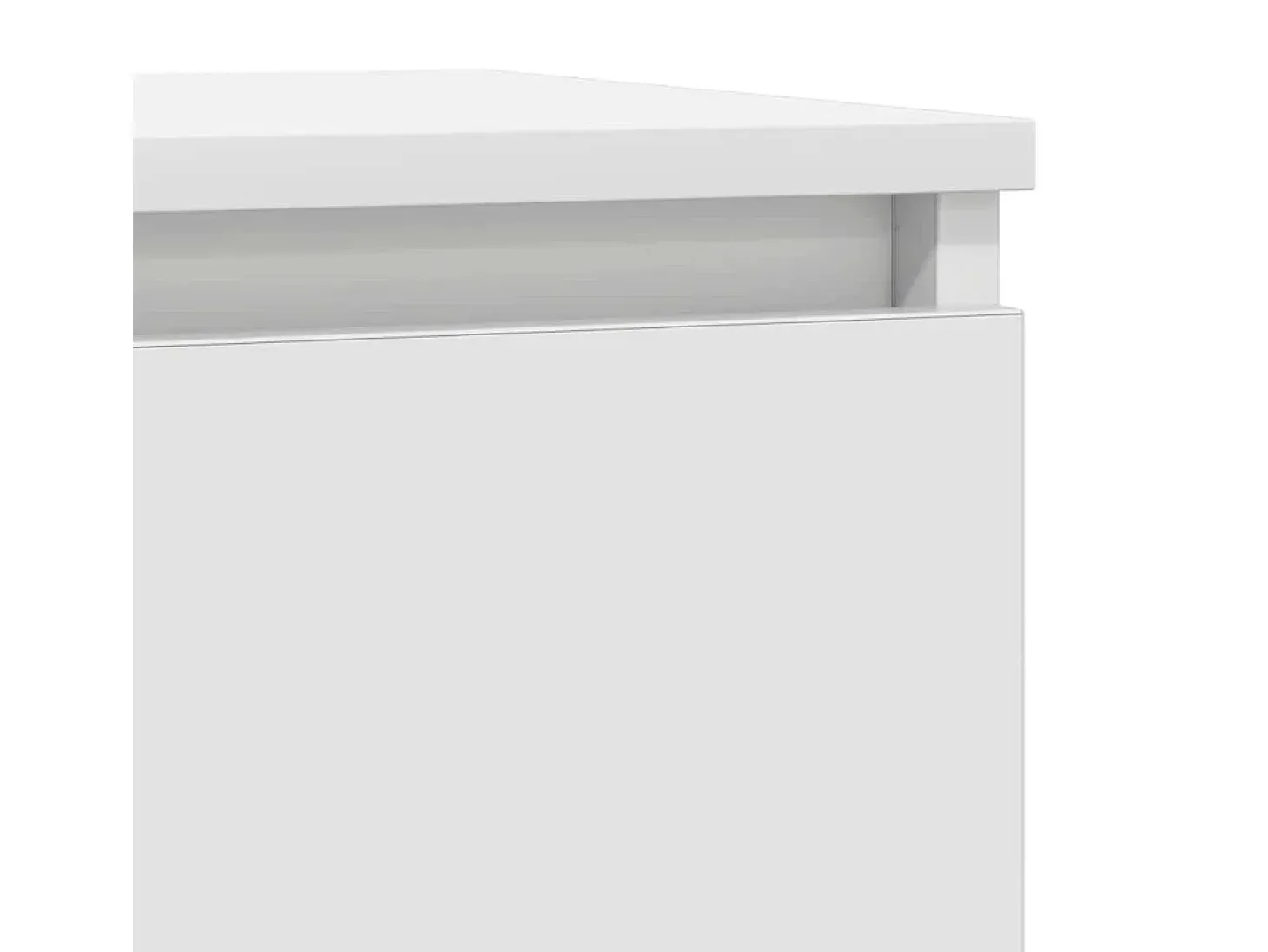Aparador con cajón blanco 71x35x84 cm madera de ingeniería