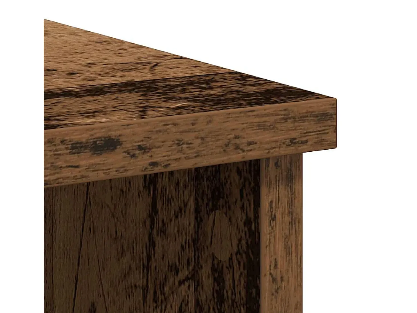 Aparador con cajón madera antigua 101x35x76cm Madera ingeniería