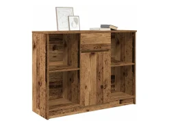 Aparador con cajón madera antigua 101x35x76cm Madera ingeniería