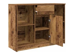 Aparador con cajón madera antigua 101x35x76cm Madera ingeniería
