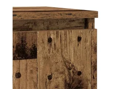 Aparador con cajón madera antigua 71x35x65 cm Madera ingeniería