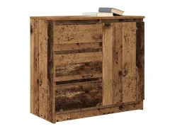 Aparador con cajón madera antigua 71x35x65 cm Madera ingeniería