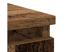 Aparador con cajón madera antigua 71x35x65 cm Madera ingeniería