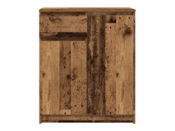 Aparador con cajón madera antigua 71x35x84 cm Madera ingeniería