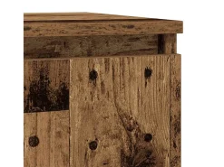 Aparador con cajón madera antigua 71x35x84 cm Madera ingeniería
