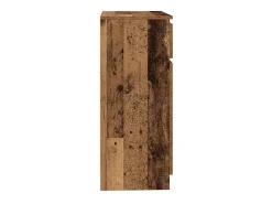 Aparador con cajón madera antigua 71x35x84 cm Madera ingeniería