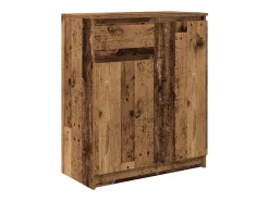 Aparador con cajón madera antigua 71x35x84 cm Madera ingeniería