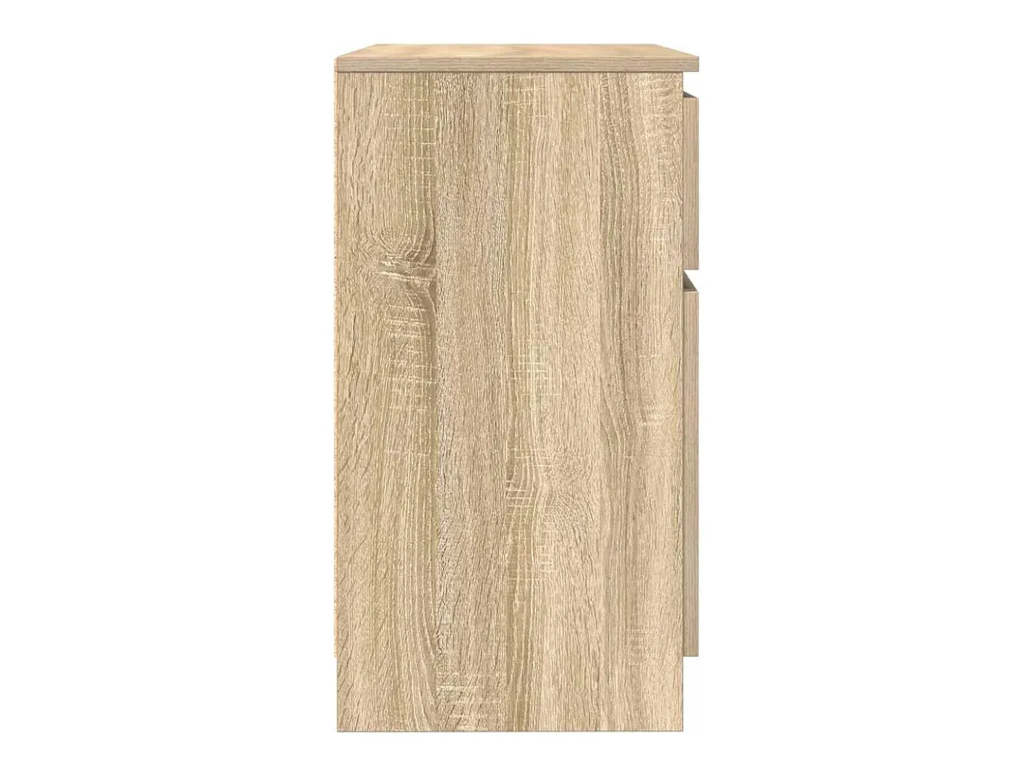 Aparador con cajón roble Sonoma 71x35x65 cm madera ingeniería
