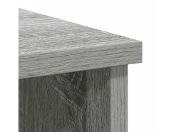Aparador con cajón Sonoma gris 101x35x76 cm madera ingeniería