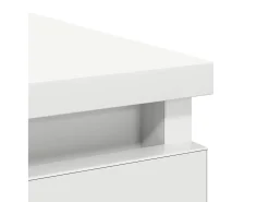 Aparador con cajones blanco 71x35x84 cm madera de ingeniería