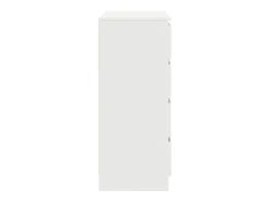Aparador con cajones blanco 71x35x84 cm madera de ingeniería