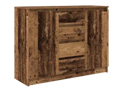 Aparador con cajones madera vieja 100,5x35x76 cm