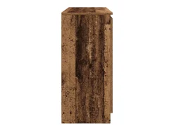 Aparador con cajones madera vieja 100,5x35x76 cm
