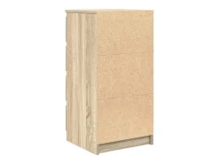 Aparador con cajones roble Sonoma 37,5x35x99 cm