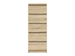 Aparador con cajones roble Sonoma 37,5x35x99 cm