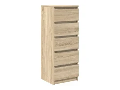 Aparador con cajones roble Sonoma 37,5x35x99 cm