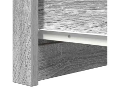 Aparador con cajones Sonoma gris 37,5x35x99cm Madera ingeniería