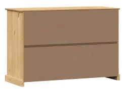 Aparador con cajones VIGO madera maciza pino 113x40x75 cm